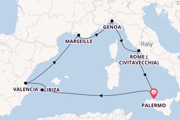 8 day trip from Palermo