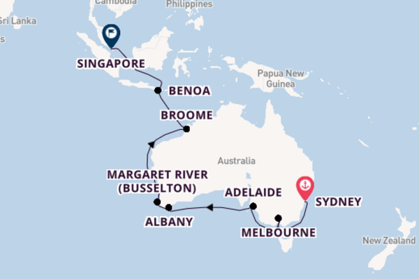 Sydney to Singapore