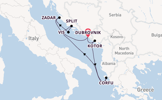 Ultra Luxury Jewels Of The Dalmatian Coast with Dubrovnik Stay