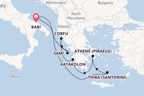 Ervaar Corfu met MSC Cruises