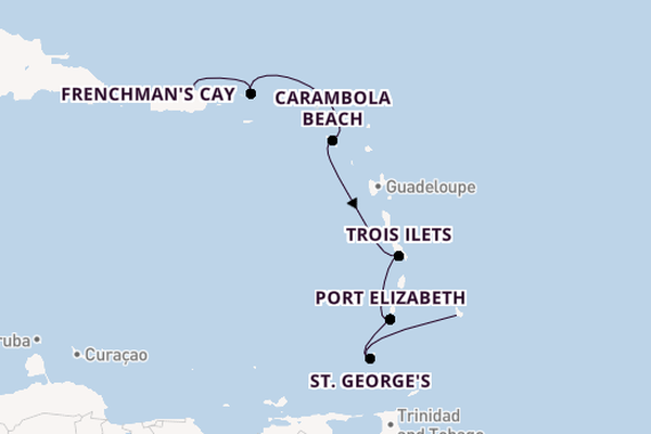 Caribbean from San Juan, Puerto Rico with the Seabourn Ovation 