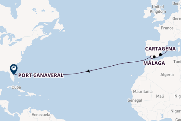 Transatlantic from Barcelona, Spain with the Harmony of the Seas