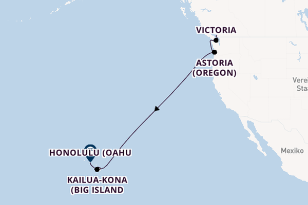 Polynesien ab Vancouver, Kanada auf der Celebrity Edge