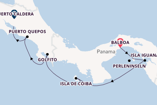 Entdecken Sie Isla de Coiba auf der Star Clipper