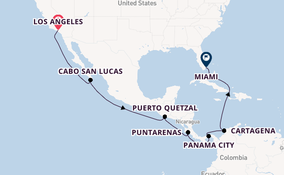 Central America from United Kingdom with the Brilliant Lady