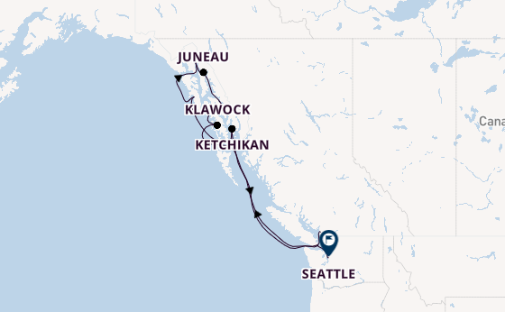 Alaska & West Canada from Vancouver, Canada with the Riviera