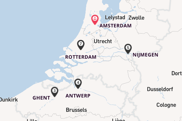 Waal from Amsterdam, Netherlands with the AmaLucia