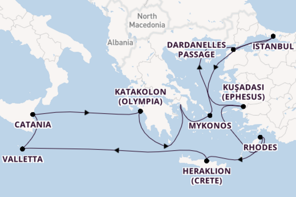 Nieuw Statendam 15  Athens (Piraeus)-Athens (Piraeus)