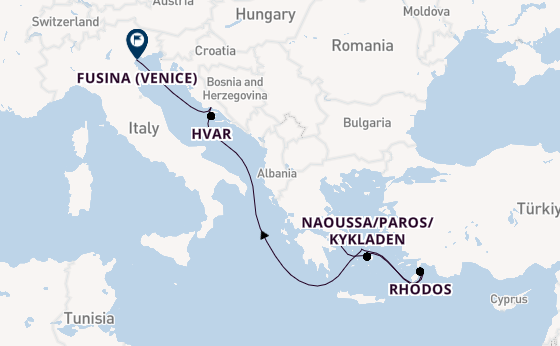 Oostelijke Middellandse Zee vanaf Nederland met de EXPLORA II