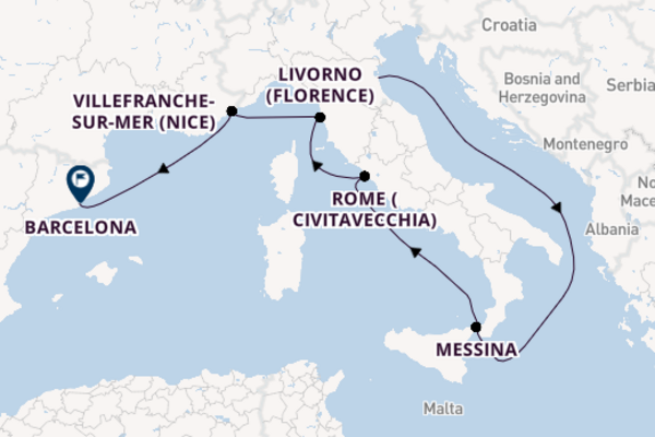 Voyager of the Seas  8  Ravenna-Barcelona