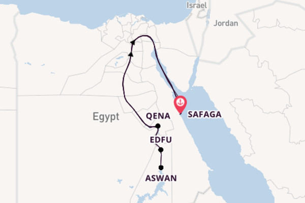 Africa from Safaga, Egypt with the Viking Osiris