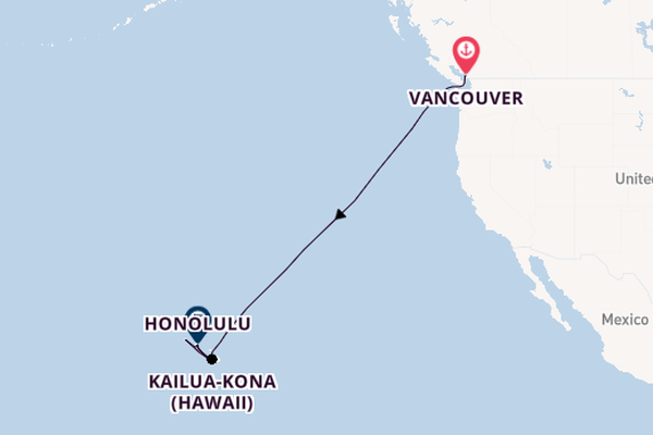 Polynesia from Vancouver, Canada with the Anthem of the Seas