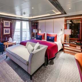 Come aboard the undefined and discover one of 138 cabin categories on a total of 12 decks that can accommodate 2061 passengers. Choose your dream cabin and feel at home on board the undefined!