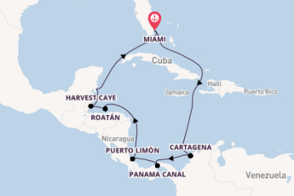 Vibrant journey from Miami with Norwegian Cruise Line