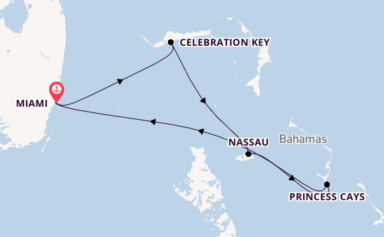 Karibik ab Miami auf der Carnival Sunrise