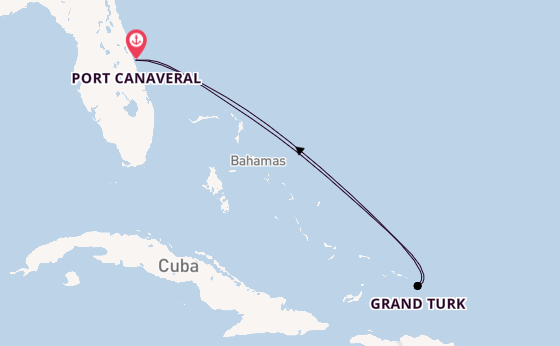 Caribbean from Port Canaveral, Florida with the Star Princess
