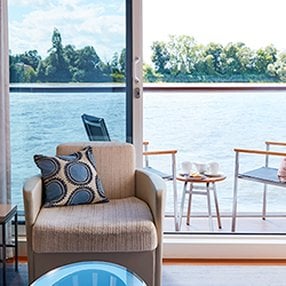 Come aboard the undefined and discover one of 3 cabin categories on a total of 5 decks that can accommodate 48 passengers. Choose your dream cabin and feel at home on board the undefined!