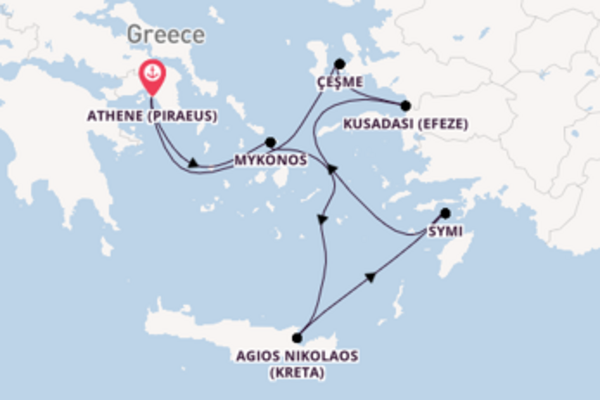 Cruise met Seabourn naar het fascinerende Athene (Piraeus)