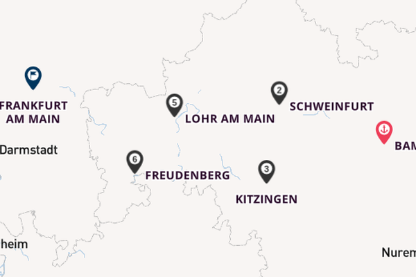 8 Tage Main Kreuzfahrt
