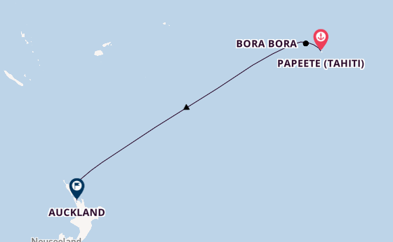 Französisch-Polynesien ab Papeete (Tahiti), Französisch-Polynesien auf der Azamara Onward