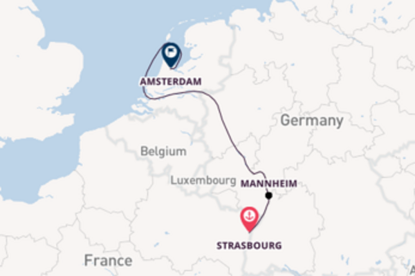Cruising with CroisiEurope from Strasbourg to Amsterdam