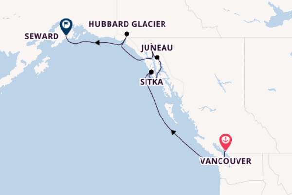 Alaska & West Canada from Vancouver, Canada with the Ovation of the Seas