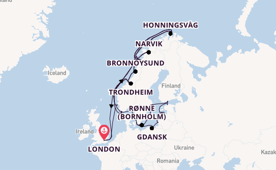 Norway from London, England, United Kingdom with the Seabourn Quest