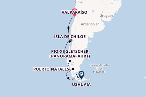 HANSEATIC inspiration - Expedition im Labyrinth der chilenischen Fjorde