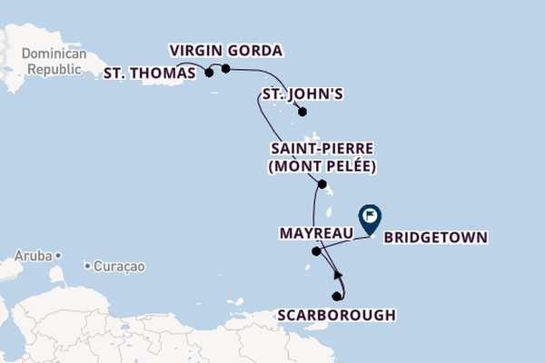 Caribbean vanaf San Juan, Puerto Rico met de Azamara Journey