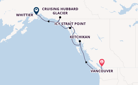Alaska from Vancouver, British Columbia with the Seven Seas Explorer