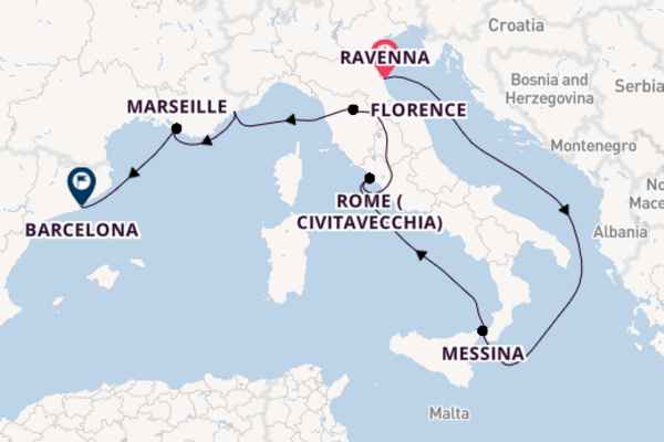 Western Mediterranean Fly Cruise