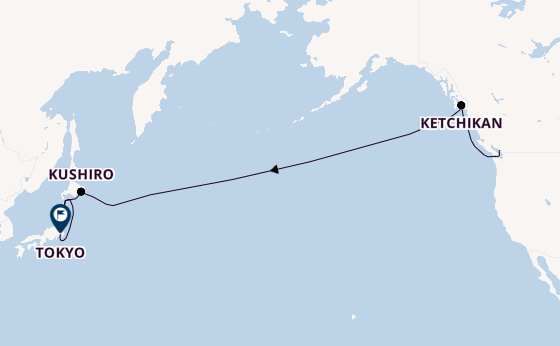 North Pacific Crossing: Vancouver to Tokyo