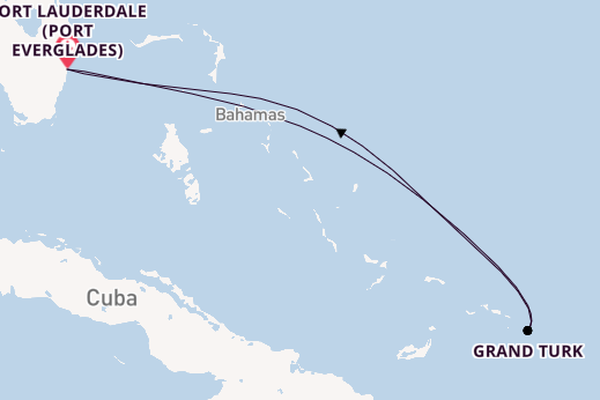 Caribbean from Fort Lauderdale (Port Everglades), Florida with the Star Princess
