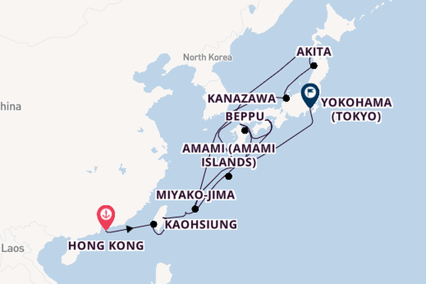 Spring Circumnavigation Of Japan