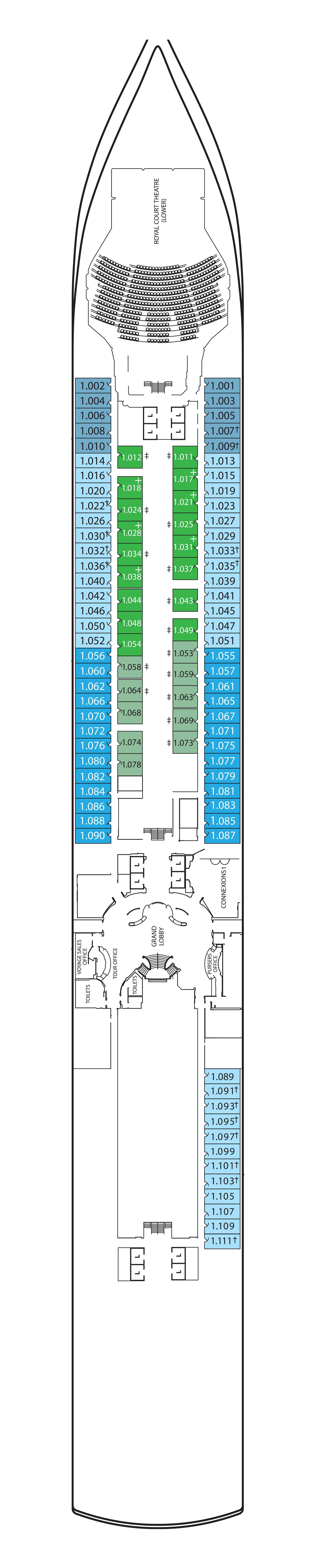 deck plan