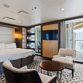 Come aboard the undefined and discover one of 211 cabin categories on a total of 15 decks that can accommodate 4905 passengers. Choose your dream cabin and feel at home on board the undefined!