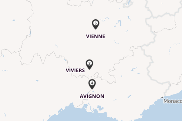 Rhône ab Lyon, Frankreich auf der A-ROSA LUNA