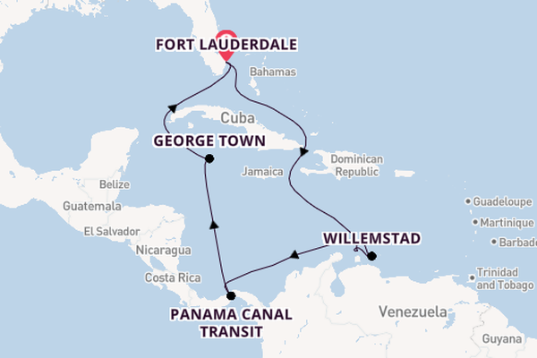 Caribbean vanaf Fort Lauderdale, Verenigde Staten met de Celebrity Ascent