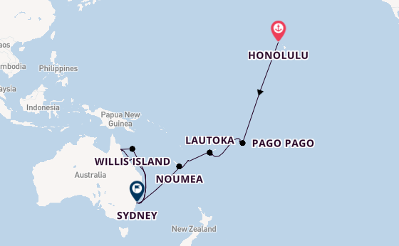 From Aloha to Australia: A South Pacific & Great Barrier Reef Journey