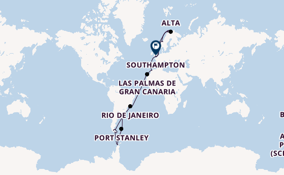  Ultimate Pole to Pole Odyssey: Ice, Oceans & Fjords