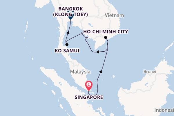 Glorious Southeast Asia for Christmas and New Year!