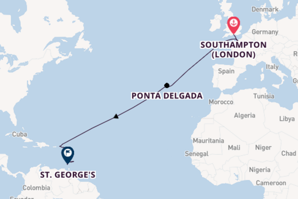 Caribbean from Southampton with the MSC Virtuosa