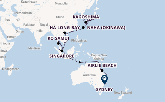 Oost-Azië vanaf Tokio, Japan met de Seven Seas Explorer
