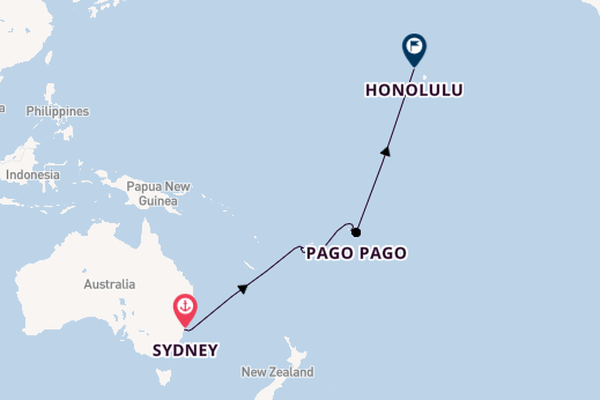 Polynesia from Sydney, Australia with the Celebrity Solstice