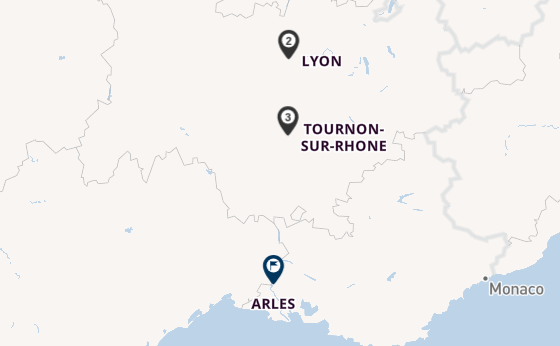Rhone River, Europe from Lyon, France with the Avalon Poetry II