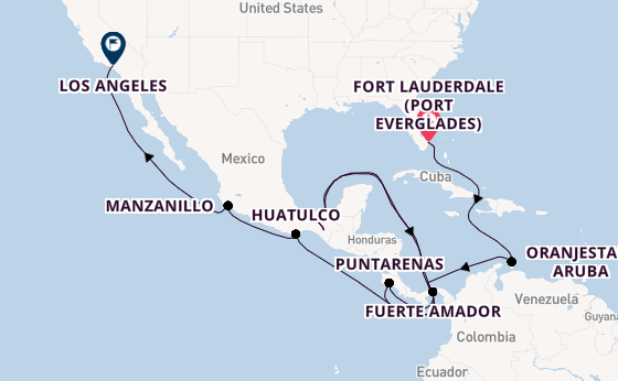 Central America from Australia with the Island Princess
