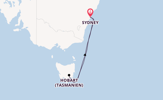 Australien ab Sydney auf der Norwegian Spirit