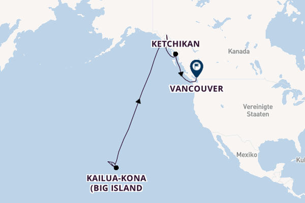Polynesien ab Honolulu (Oahu, Hawaii) auf der Norwegian Spirit