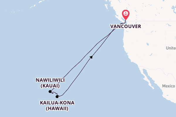Polynesia from Vancouver, British Columbia with the Koningsdam