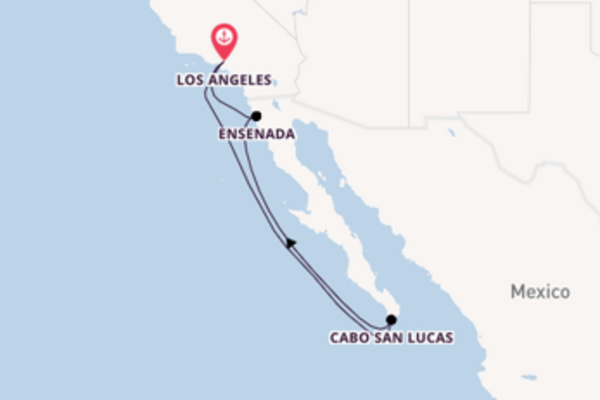 Cruise in 7 dagen naar Los Angeles met Carnival Cruise Line
